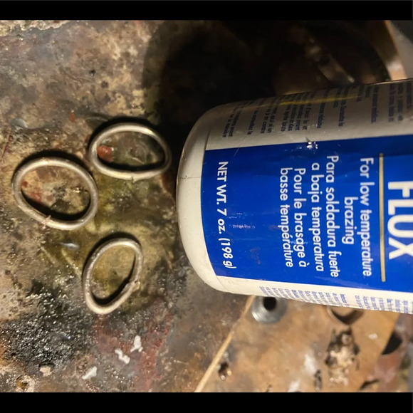 Special order only!! Stack of 3 rustic sterling silver bands / rings - Picture 9 of 14